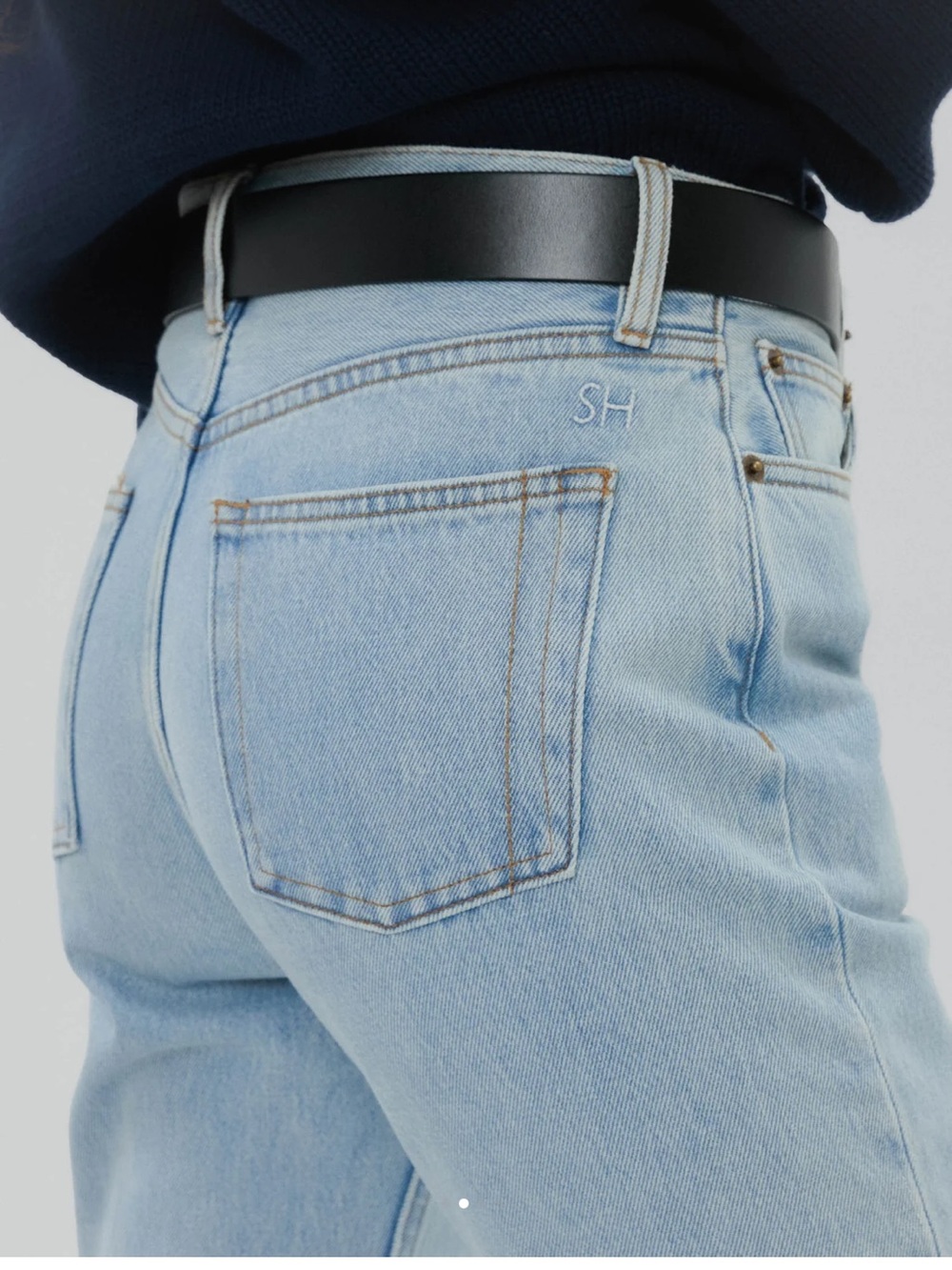 NWT Still Here Tate Jean in Vintage Blue 23